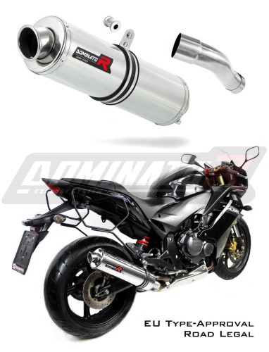 DOMINATOR Homológ ROUND kipufogó hangtompító a CBR 600 F 2011 - 2015 motorkerékpárhoz 3