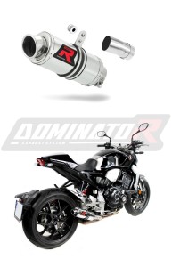 Honda CB 1000 R 2018 - 2020 kipufogó GP1 dob + dB killer medium