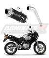 exhaust muffler DOMINATOR GP1 BLACK fits the motorcycle Honda XL 125 V VARADERO 2007   2012 6