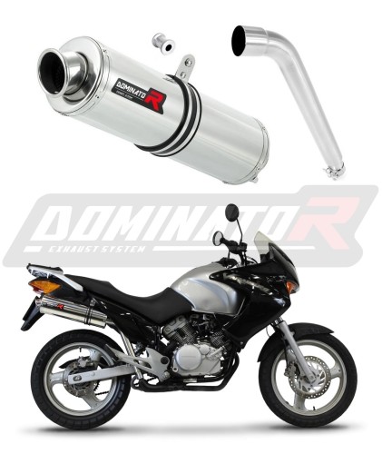 exhaust muffler DOMINATOR ROUND fits the motorcycle XL 125 V VARADERO 2007   2012 6