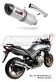 exhaust muffler DOMINATOR homologated road legal HP1 fits the motorcycle CBF 600 2008   2013 5