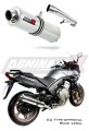 DOMINATOR Homologizált ROUND kipufogó dob, amely illeszkedik a CBF 600 2008 - 2013 motorkerékpárhoz 5