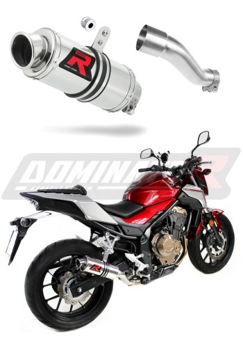 exhaust muffler DOMINATOR GP1 fits the motorcycle Honda CB 500 F 2016   2019 5