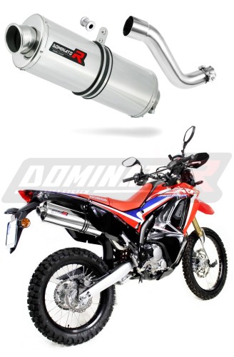 exhaust muffler DOMINATOR oval fits the motorcycle Honda CRF 250 Rally 2017   2019 5