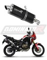 DOMINATOR P7 FEKETE kipufogó hangtompító Honda CRF 1000L Africa Twin 2016 - 2019 motorkerékpárhoz 6