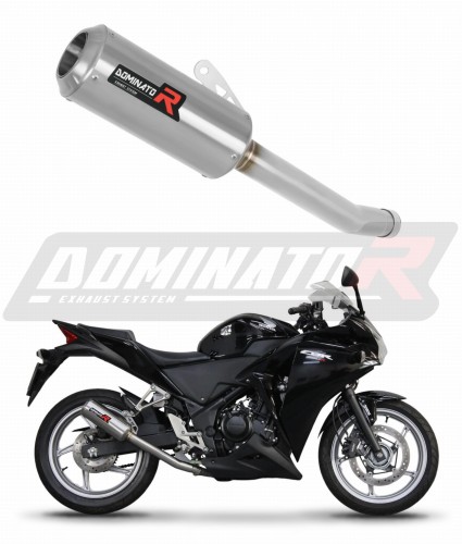 exhaust muffler DOMINATOR GP fits the motorcycle Honda CBR 250 R 2011   2013 6