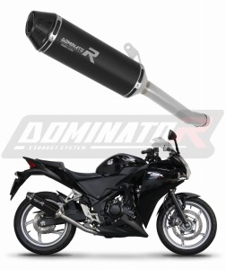 Honda CBR 250 R 2011 - 2013 kipufogó Dob HP3 BLACK + dB killer medium