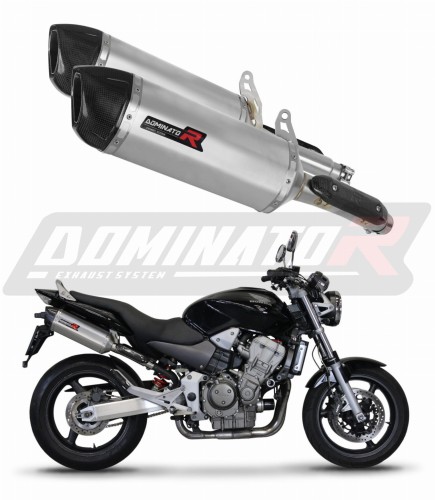 exhaust muffler DOMINATOR HP1 fits the motorcycle Honda CB 900F HORNET 2002   2007 6