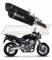 exhaust muffler DOMINATOR HP1 BLACK fits the motorcycle Honda CB 900F HORNET 2002   2007 6