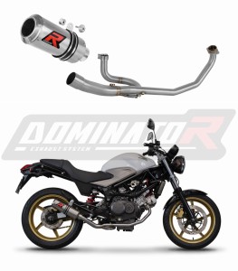 Honda VTR 250 2009 - 2015 Teljes rendszer Kipufogócsonk GP Hangtompító + dB killer