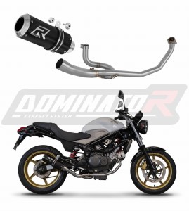 Honda VTR 250 2009 - 2015 Full system Leömlő Kipufogódob GP BLACK + dB killer