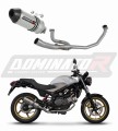 complete exhaust system with muffler DOMINATOR Full System HP3 fits the motorcycle Honda VTR 250 2009   2015 6