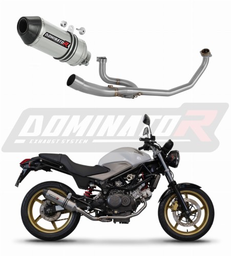 komplett DOMINATOR Full System HP3 kipufogórendszer Honda VTR 250 2009 - 2015 motorkerékpárhoz 6