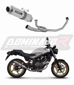 Honda VTR 250 2009 - 2015 Teljes rendszer Kipufogócsonk GP1 Kipufogódob + dB killer