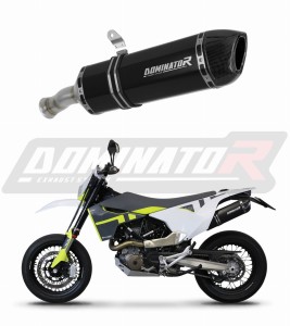 Husqvarna 701 SM Supermoto 2021 - 2023 kipufogó HP1 FEKETE dob + dB killer