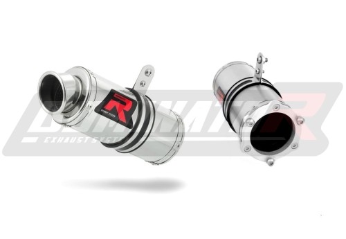 exhaust muffler DOMINATOR GP1 fits the motorcycle Hyosung GT 650  3