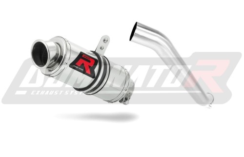 exhaust muffler DOMINATOR GP1 fits the motorcycle Kawasaki ZX6R 636 2003   2004 3
