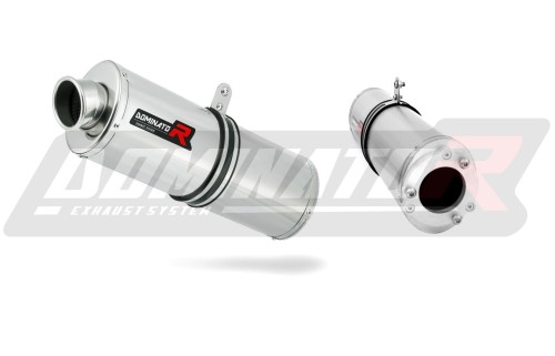 DOMINATOR Ovális kipufogó dob Kawasaki ZX9R 1998 - 2002 motorkerékpárhoz 3