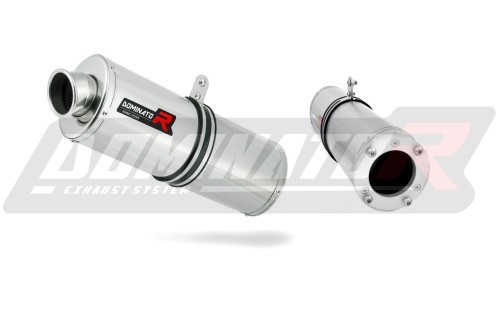 exhaust muffler DOMINATOR oval fits the motorcycle Kawasaki ZX12R 2000   2005 3