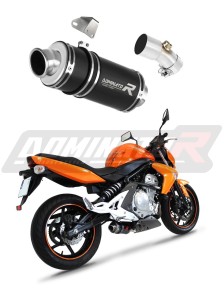 Kawasaki ER - 6 N / F 650 2006 - 2008 kipufogó Dob GP1 BLACK + dB killer medium