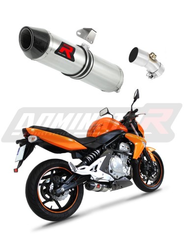 exhaust muffler DOMINATOR HP2 fits the motorcycle Kawasaki ER   6 N / F 650 2006   2008 6