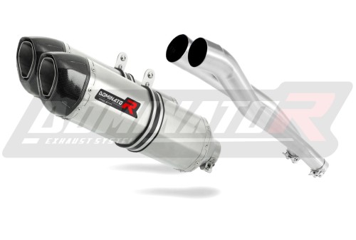 DOMINATOR HP1 kipufogó dob, amely illeszkedik a Kawasaki ZZR 1400 2006 - 2011 motorkerékpárhoz 3