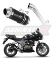 DOMINATOR GP1 FEKETE kipufogó dob, amely illeszkedik a Kawasaki Z750 2004 - 2006 motorkerékpárhoz 6