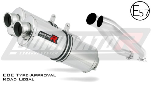 DOMINATOR homologizált ovális kipufogó dob Z1000 motorkerékpárhoz 2003 - 2006 5