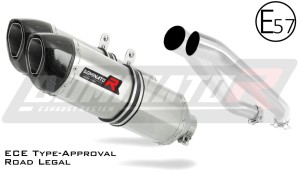 Z1000 Homologált Kipufogó Dob HP1 2003 - 2006