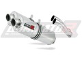exhaust muffler DOMINATOR oval fits the motorcycle Kawasaki GPZ 500 1987   2003 3
