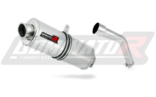 DOMINATOR Ovális kipufogó dob Kawasaki KLE 500 1991 2007 motorkerékpárhoz 3
