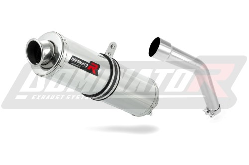 exhaust muffler DOMINATOR ROUND fits the motorcycle Kawasaki KLE 500 1991 2007  3