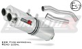 exhaust muffler DOMINATOR homologated road legal oval fits the motorcycle Z1000 2007   2009 5