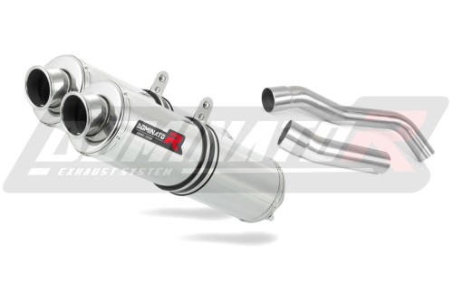 DOMINATOR kerek kipufogó dob Kawasaki Z1000 2007 - 2009 motorkerékpárhoz 3