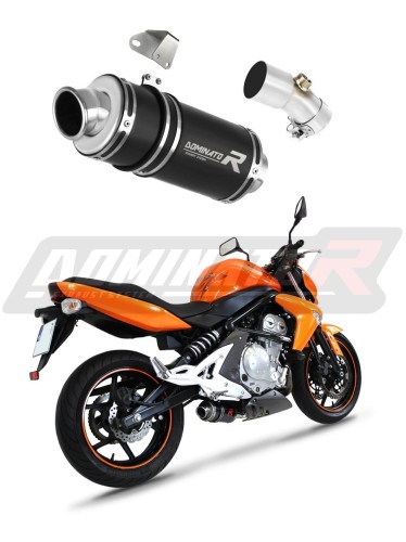 wydech tłumik DOMINATOR GP1 CZARNY pasujący do motocykla Kawasaki ER - 6 N / F 650 2009 - 2011 6
