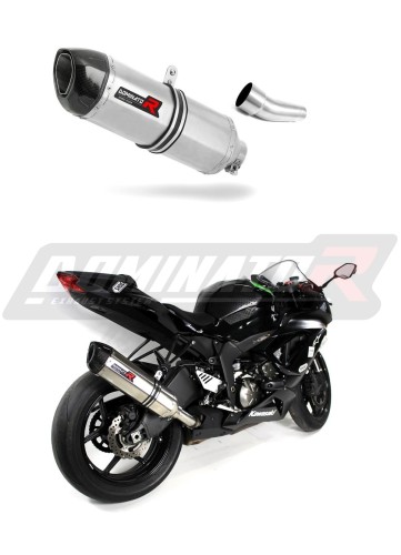 exhaust muffler DOMINATOR HP1 fits the motorcycle Kawasaki ZX6R 636 2009   2024 6