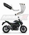 komplett kipufogórendszer DOMINATOR Full System HP8 FEKETE dobbal, amely illeszkedik a Kawasaki Z80 motorkerékpárhoz