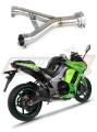 decat mid muffler DOMINATOR Mid Pipe fits the motorcycle Z 1000 SX 2010   2013 10