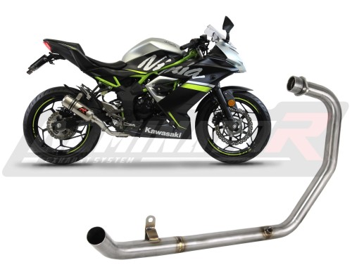 DOMINATOR kipufogó gyűjtőcső, amely illeszkedik a Ninja 125 / Z125 2019 - 2023 motorkerékpárhoz 5