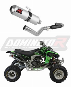 Kawasaki KFX 450 2008 - 2014 Full system Leömlő Kipufogó Hangtompító MX + dB killer medium
