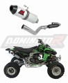 complete exhaust system with muffler DOMINATOR Full System MX2 fits the motorcycle Kawasaki KFX 450 2008   2014 6