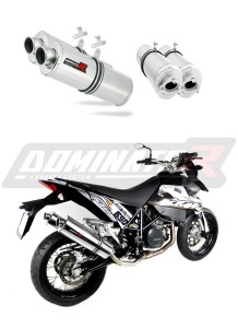 KTM 950 SM Supermoto R 2006 - 2008 kipufogó Dob OV + dB killer medium
