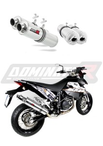 KTM 950 SM Supermoto R 2006 - 2008 kipufogó Dob ST + dB killer közepes