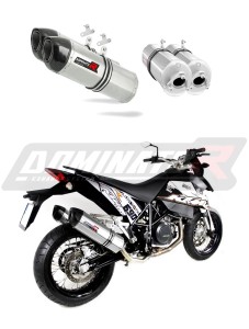 690 SM SUPERMOTO kipufogó HP1 dob + dB killer közepes