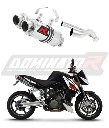exhaust muffler DOMINATOR GP1 fits the motorcycle KTM 990 SUPER Duke 2005   2013 8