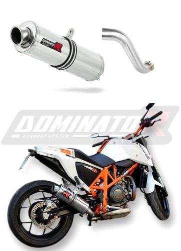 exhaust muffler DOMINATOR ROUND fits the motorcycle KTM 690 Duke 2012   2018 5