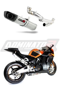 1190 RC8 R kipufogó Dob HP4 + dB killer medium