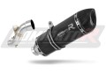 exhaust muffler DOMINATOR HP1 BLACK fits the motorcycle KTM LC4 640 SM 1999   2004 2
