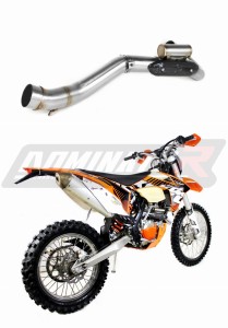 EXC 450 Kipufogó Leömlő Könyök PowerBomb-bal 2012 - 2016