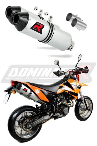 exhaust muffler DOMINATOR MX2 fits the motorcycle KTM 660 SMC 2005   2006 5
